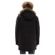 Emerson Ανδρικό μπουφάν Men's Long Puffer Jckt With Fur in Hood